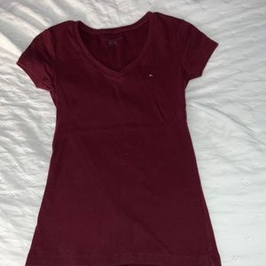Tommy Hilfiger V neck Shirr